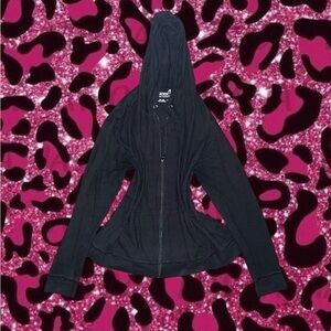 Hanes Women's Black Zip-Up Hoodie